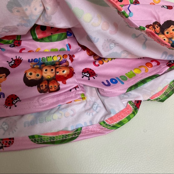 Cocomelon Cute Pink Crop Top Skort Set - Picture 11 of 11